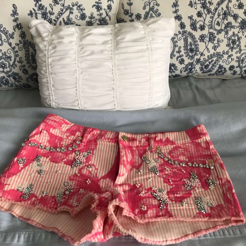 Jeweled shorts